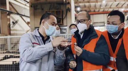 陳昊在東風(fēng)馬勒、東風(fēng)湯姆森開展安全生產(chǎn)、疫情防控檢查